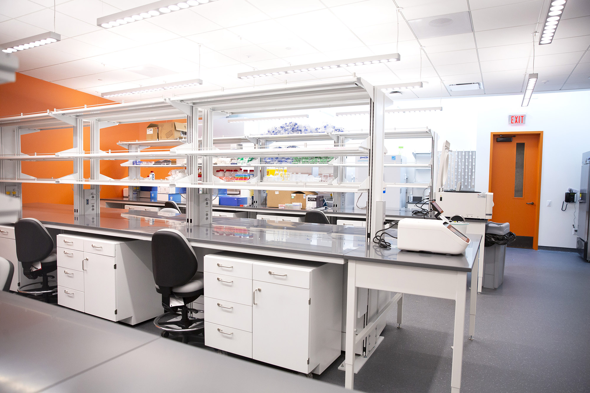 interior view of lab